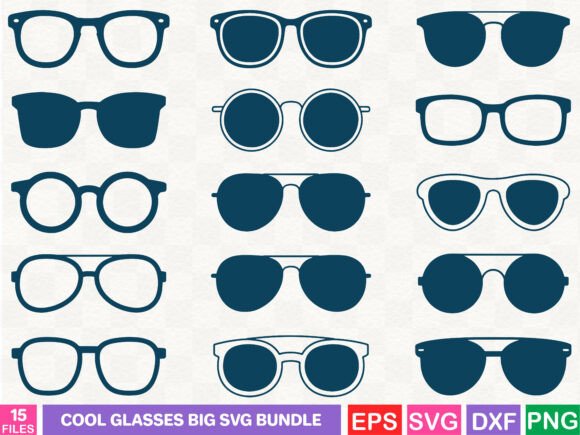 A Design Review of the Cool Glasses Big SVG Graphics Bundle