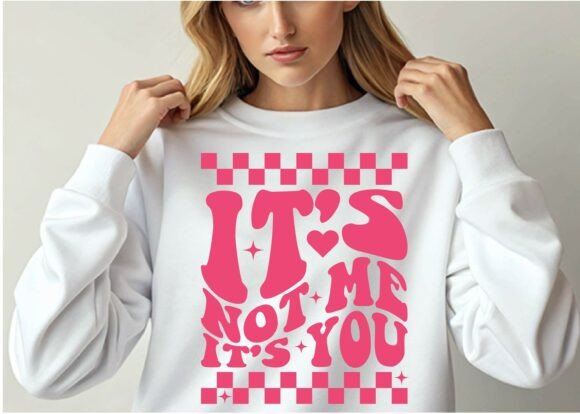 A Designer’s Take on the “It’s Not Me It’s You” Retro Embroidery Design