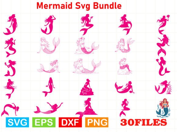 A Digital Seller's Review of a Mermaid SVG Bundle for Commercial Use