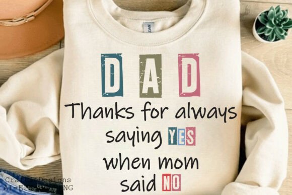 A Funny Dad SVG for Blog Graphics and Editorial Design