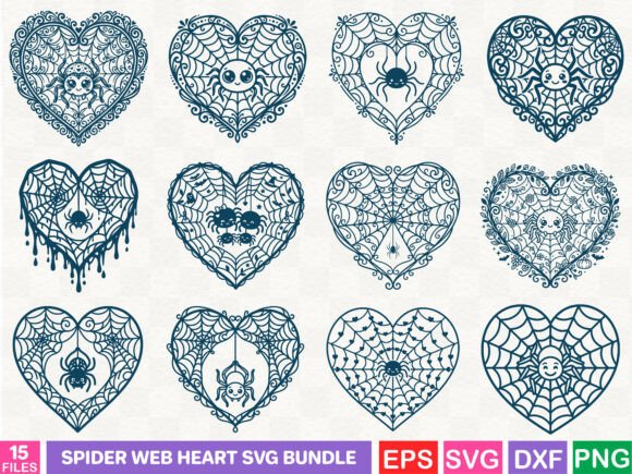 A Gothic Spider Heart Design for Serious Embroidery Projects