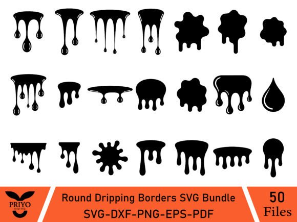 A Practical Review of the Dripping Borders SVG Bundle