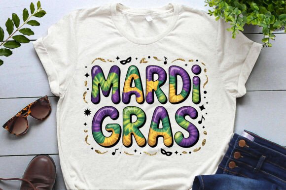 A Review of Preppy Brushstroke Mardi Gras Graphics for Product Creation