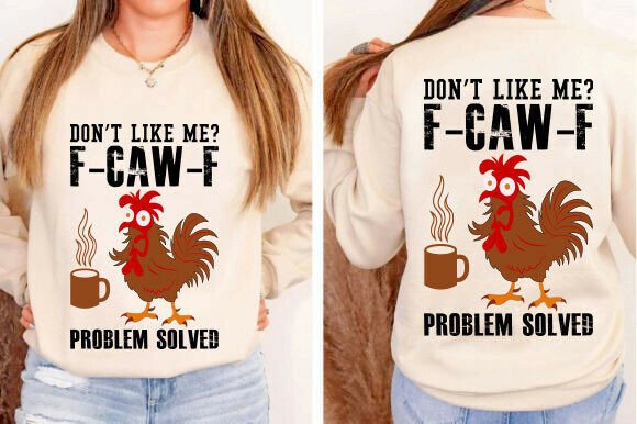An Editorial Review of the Funny Chicken Coffee F-CAW-F Graphics for T-Shirt Designs