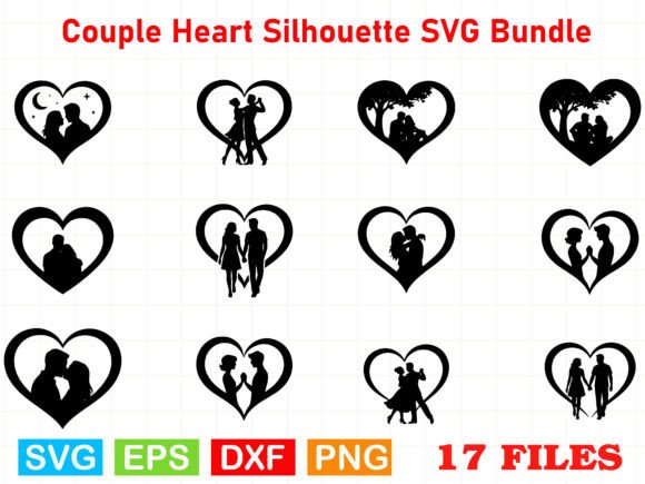 Beyond T-shirts: A Heart Silhouette Bundle for Editorial Graphics