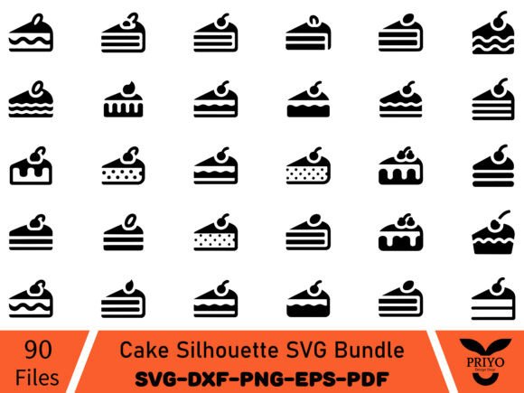 Branding Bliss: How Cake Silhouette Graphics Elevate Marketing