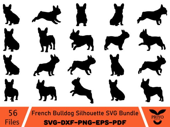 French Bulldog Silhouette SVG Bundle: A Graphic Designer's Review