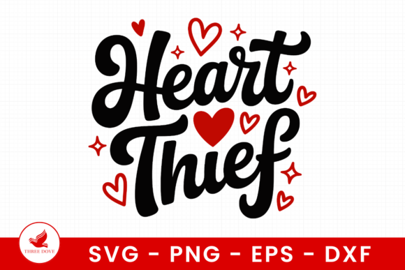 Heart Thief SVG: A Graphic Designer's Review for T-Shirt Designs