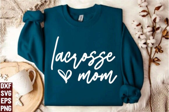 Lacrosse Mom SVG: A Versatile T-Shirt Graphics Asset