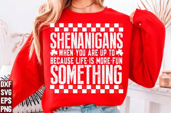 Shenanigans St. Patrick's Day Graphics for T-Shirt Designs
