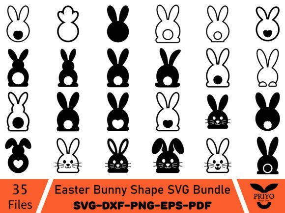 The Easter Bunny Shape SVG Bundle: A Graphic Designer's Review