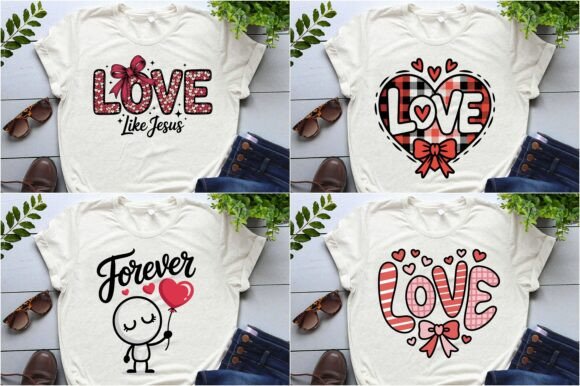 Valentine's Day Sublimation Bundle for T-Shirt Graphics